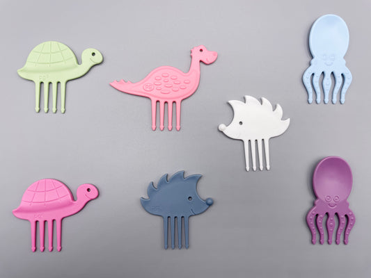 Pieksi 7er Set "Seven Softies" 🎀🦔🐢🦕🐙