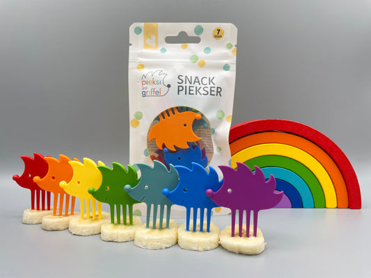 Pieksi 7er Set "Rainbow" 🦔🌈