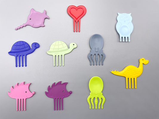 Pieksi 10er Set "Complete Ten" 🦔🐢🦕🐙🐟❤️🦉