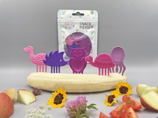 Pieksi 5er Set "Berry Five" 🦔🐢🦕🐙🦉