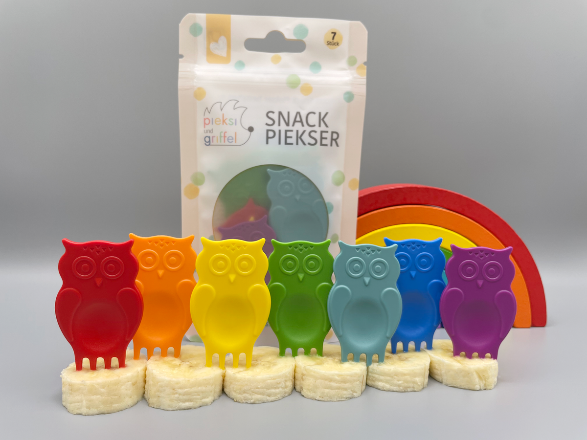 NEU! Pieksi 7er Set "Colourfowls" 🦉🌈