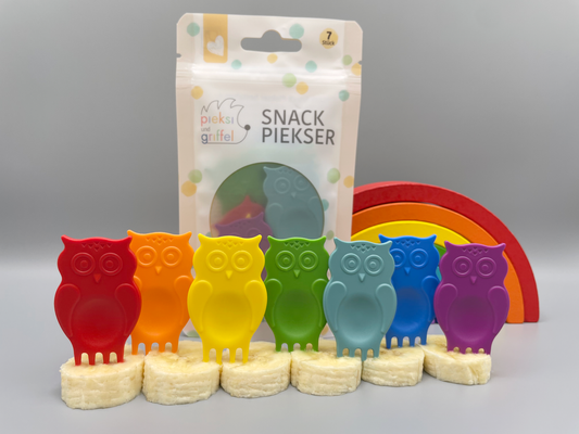 NEU! Pieksi 7er Set "Colourfowls" 🦉🌈