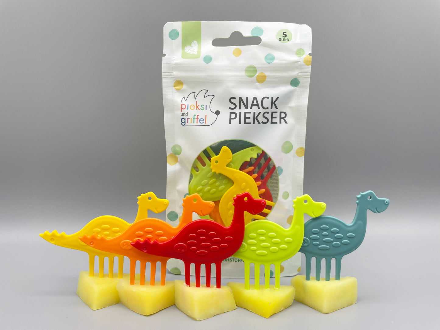 NEW! Pieksi set of 5 “Fantastic Five” 🦕