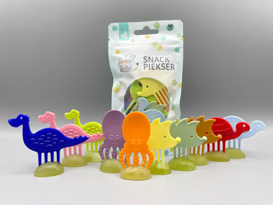 NEU! Pieksi 10er Set "Toddlers´ Ten" 🦔🐢🦕🐙