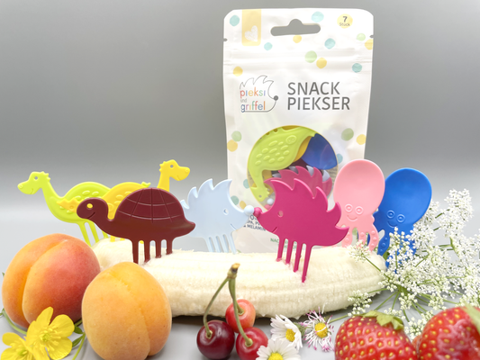 Pieksi 7er Set "Happy Pieksis" 🦔🐢🦕🐙