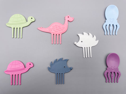 NEU! Pieksi 7er Set "Seven Softies" 🎀🦔🐢🦕🐙