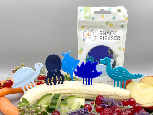 NEU! Pieksi 5er Set "Ice Ice Pieksi" 🧊🦔🐢🦕🐙
