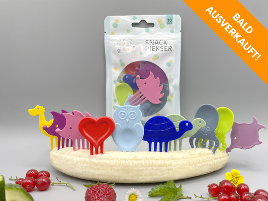 Pieksi 10er Set "Complete Ten" 🦔🐢🦕🐙🐟❤️🦉