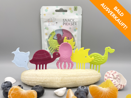 Pieksi 5er Set "Springelingeling" 🦔🐢🐟🦕🐙