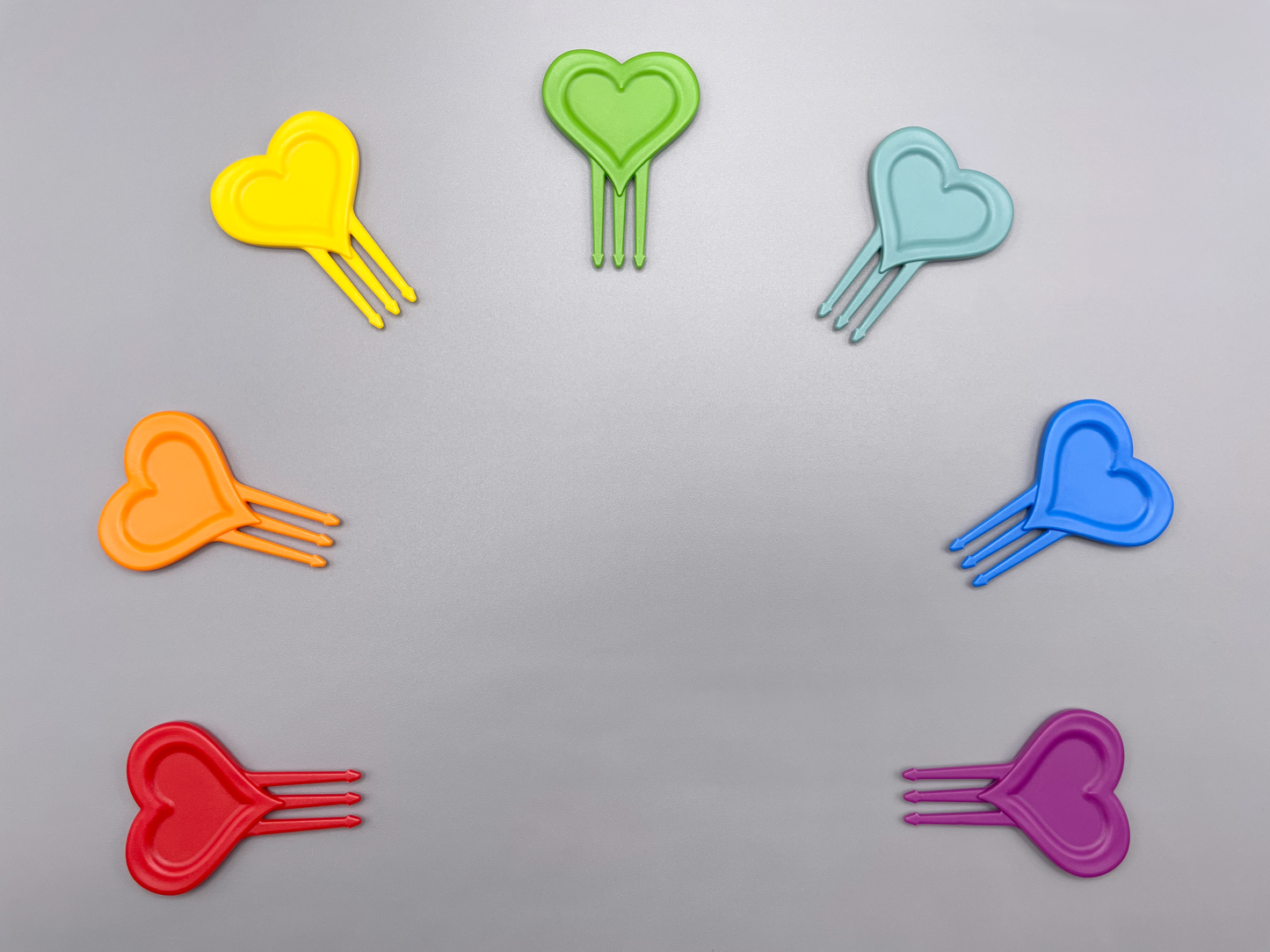 NEW! Pieksi set of 7 "Heartbeats" ❤️🌈