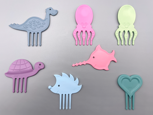 Pieksi 7er Set "Sweet Softies" 💟🦔🐢🦕🐙🐟❤️