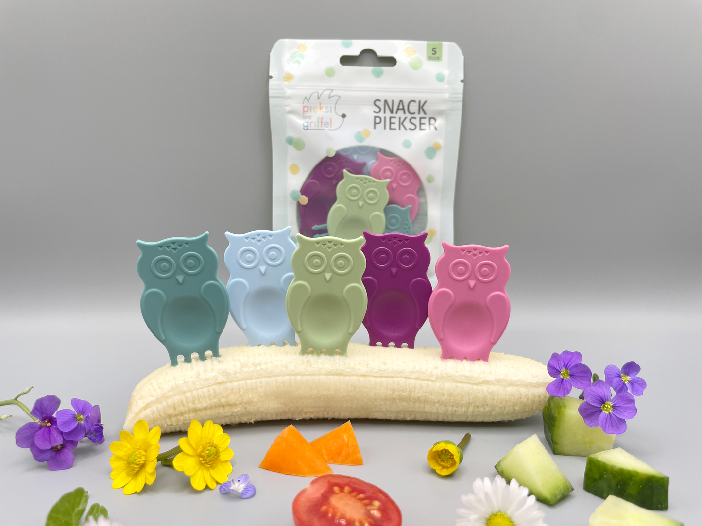 NEW! Pieksi set of 5 "Owl you need" 🦉