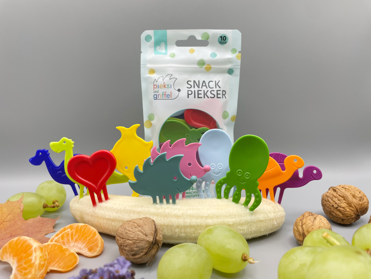 NEU! Pieksi 10er Set "Lovely Ten" 🦔🐢🐟🦕🐙❤️