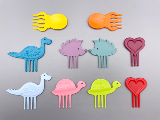 Pieksi 10er Set "Highlights" 🦔🐢🦕🐙❤️